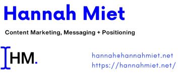 Hannah Miet company image